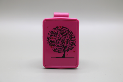 Broche anti-ondes rose WP1 — Protection électromagnétique
