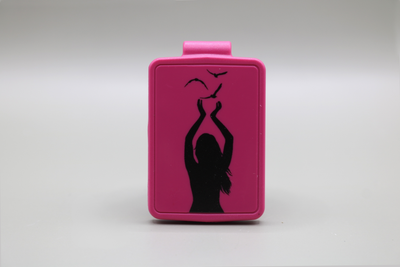 Broche anti-ondes rose WP1 — Protection électromagnétique