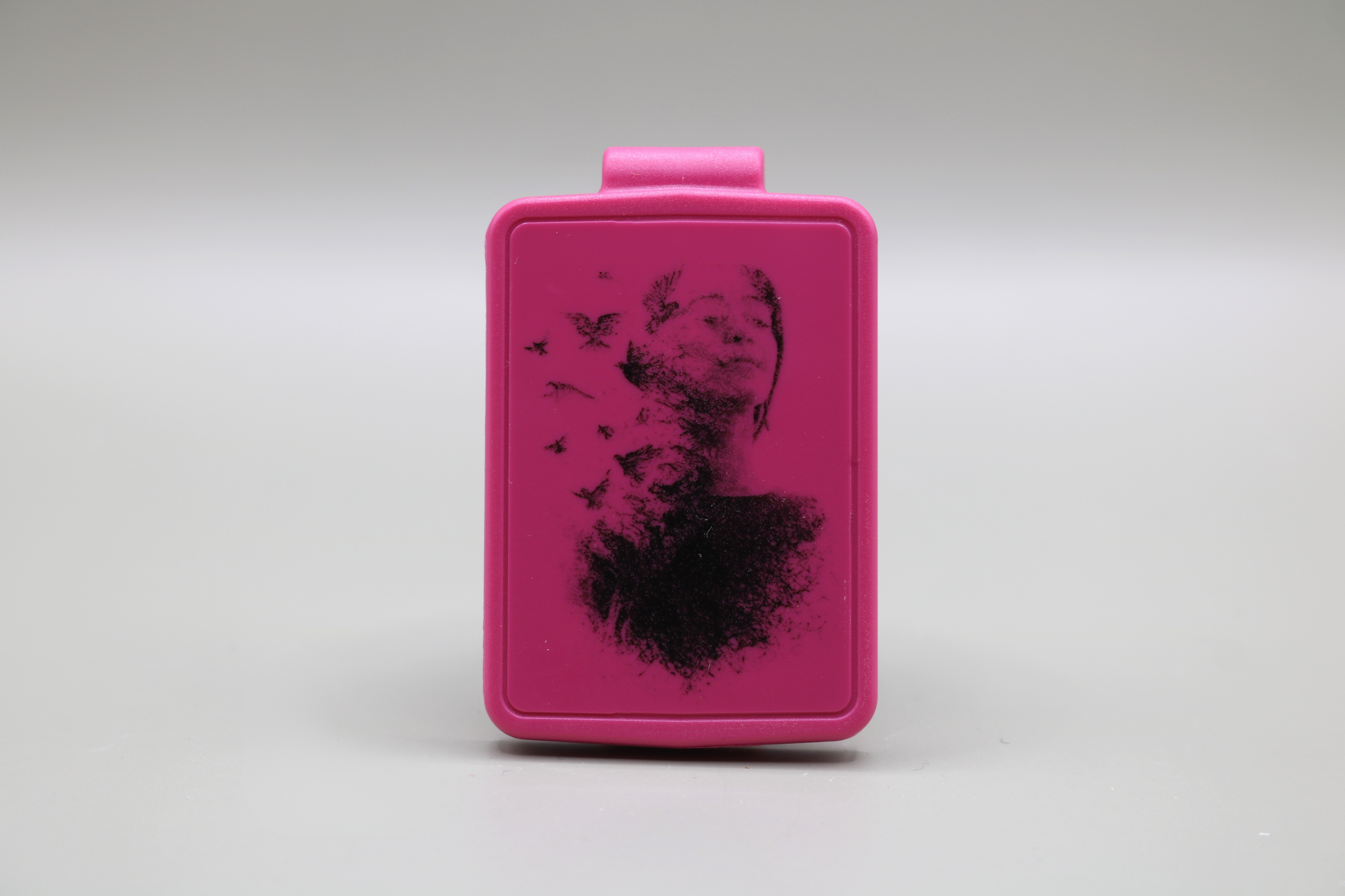 Broche anti-ondes rose WP1 — Protection électromagnétique