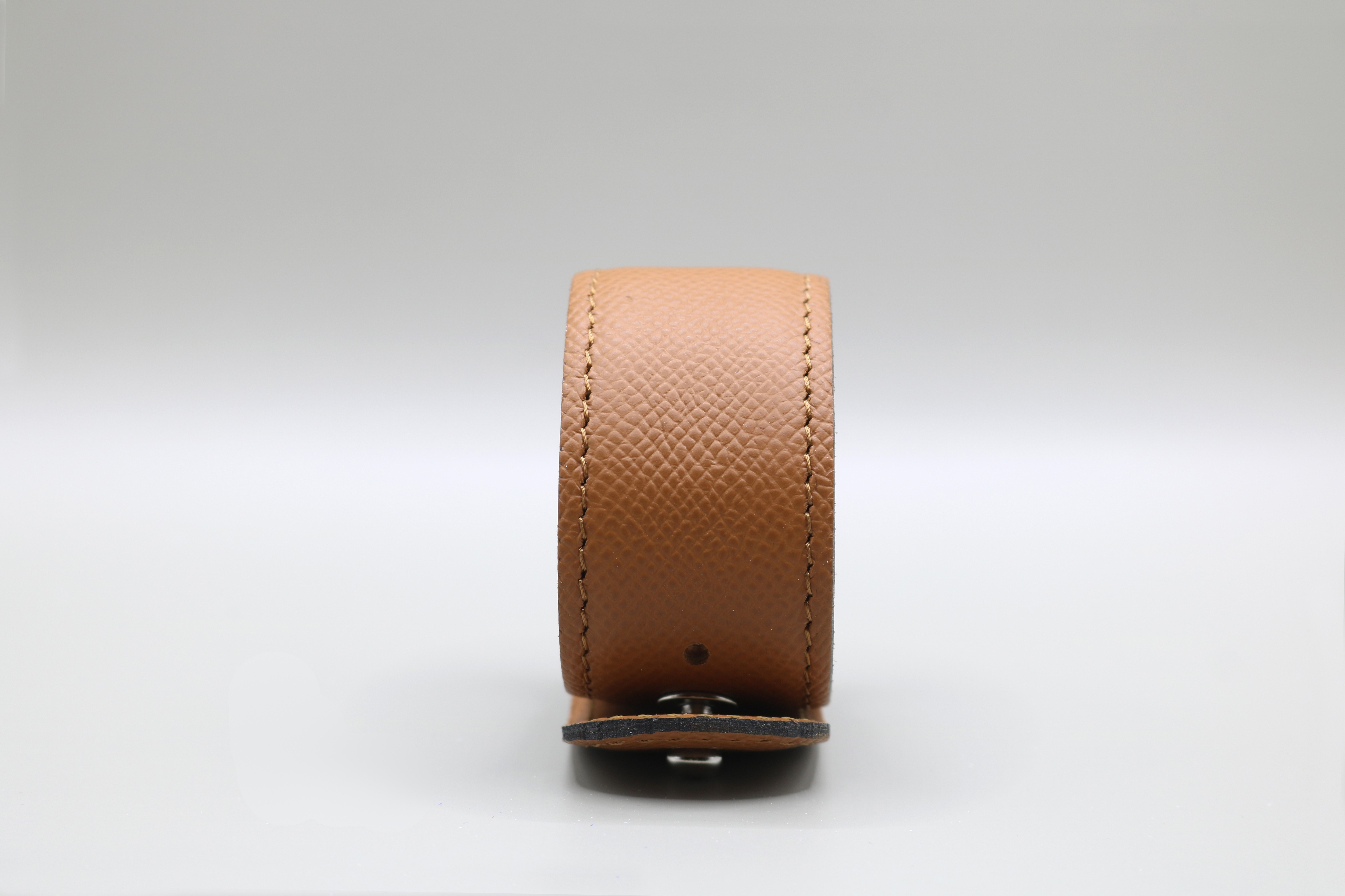 Women's Camel Leather Anti-Radiation Cuff Bracelet